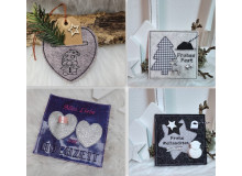 ADVENTSKALENDER 17. Dezember - Stickserie ITH Geschenkekarte Schlitz Baukasten